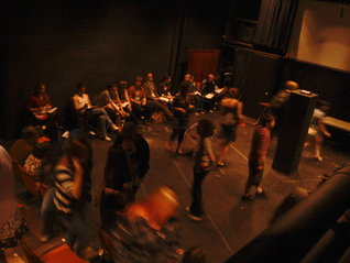 The Hahne Theatre before Madness at Ohio University 2010